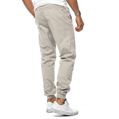 Aden | Herren Lässige Jogginghose | Graue