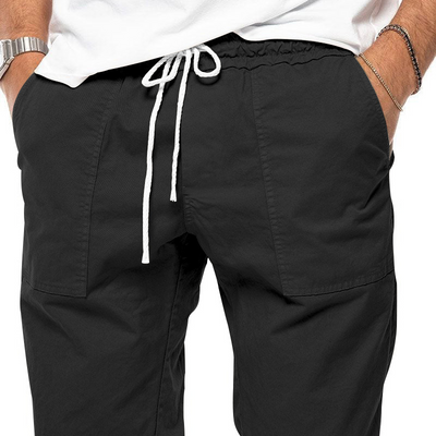 Aden | Herren Lässige Jogginghose | Graue