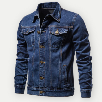 Alexandrei | Herren Jeansjacke Schwarz | Vintage