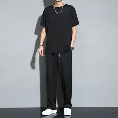 Aldrin | Herren Loungewear Set | Schwarz Outfit