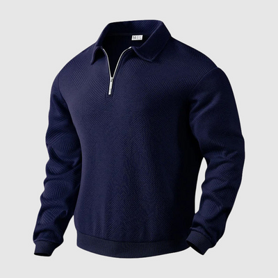 Joshua | Herren Pullover mit Reißverschluss | Knit Sweater
