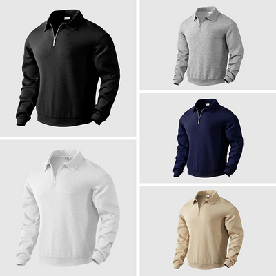Joshua | Herren Pullover mit Reißverschluss | Knit Sweater