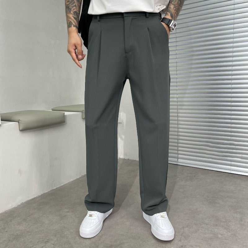 Alec | Herren Weite Hose | Braun