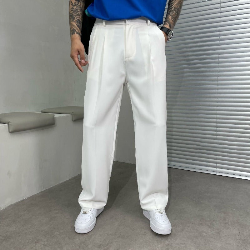 Alec | Herren Weite Hose | Braun