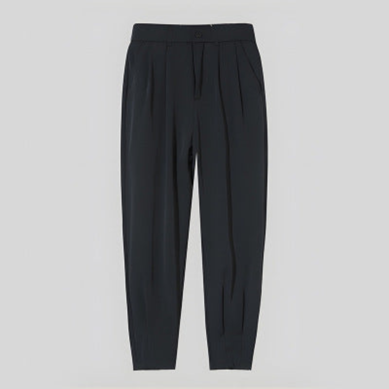 Boyd | Herren Weite Hose | Schwarz