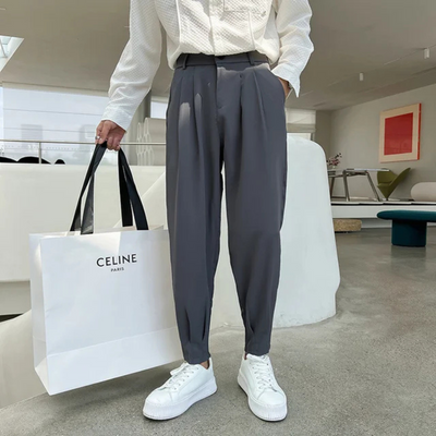 Boyd | Herren Weite Hose | Schwarz