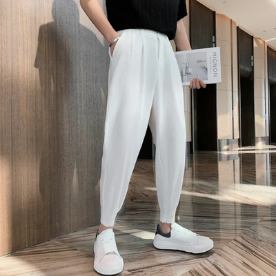 Boyd | Herren Weite Hose | Schwarz