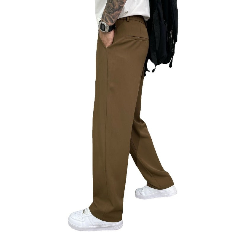 Alec | Herren Weite Hose | Braun
