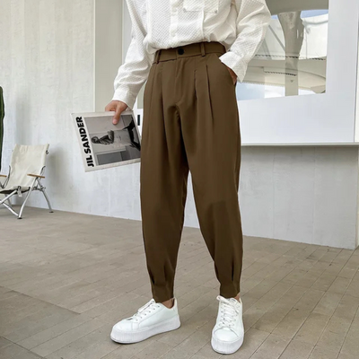 Boyd | Herren Weite Hose | Schwarz
