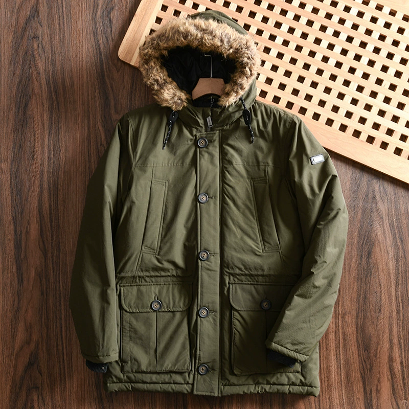 Karlos | Herren Winter Parka | Schwarz