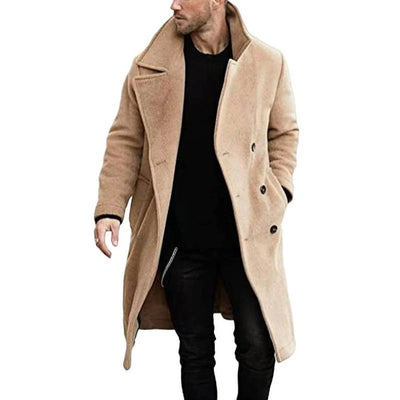 Zweireihiger Mantel für Herren