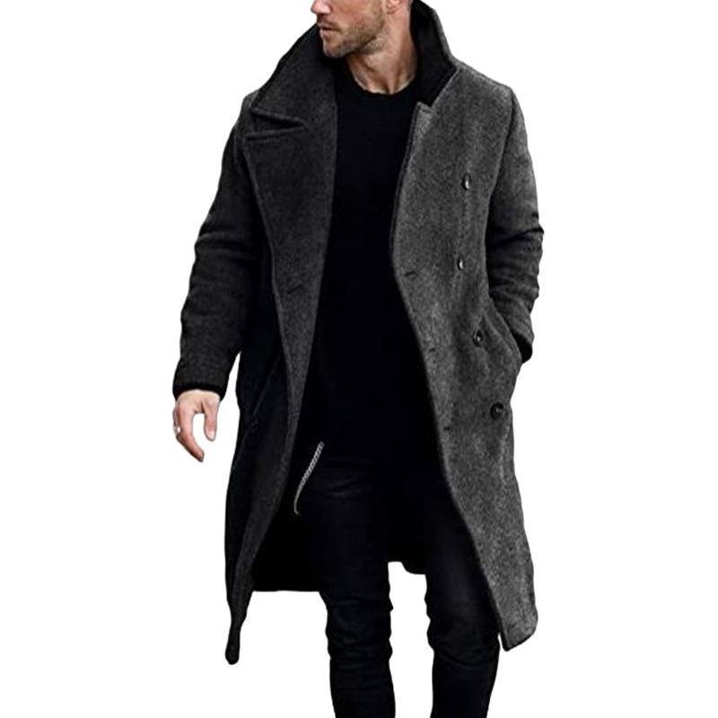 Zweireihiger Mantel für Herren