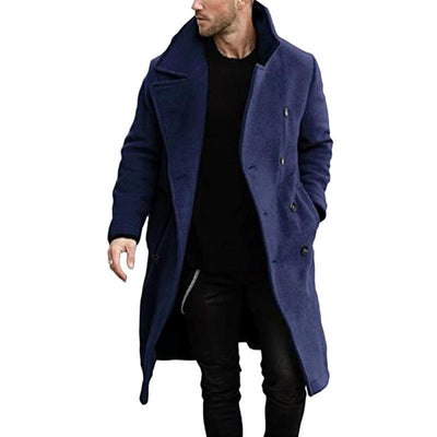 Zweireihiger Mantel für Herren