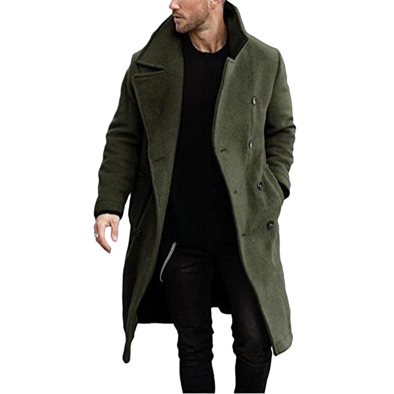 Zweireihiger Mantel für Herren